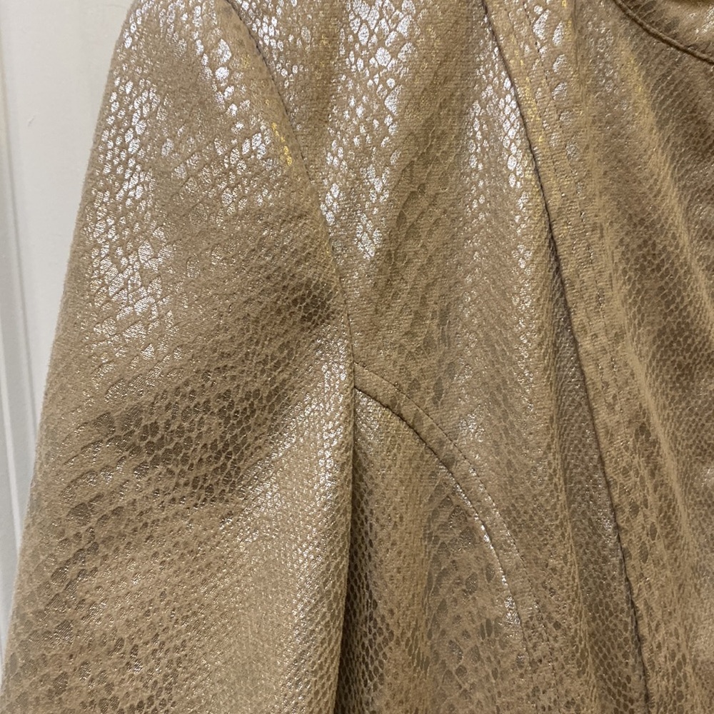 Chico's Metallic Python Jacket - Picture 7 of 11